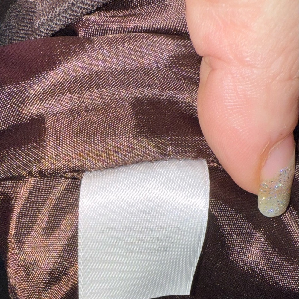 Pendleton Rich Chocolate Wool Brown Pants 12 - Picture 5 of 7